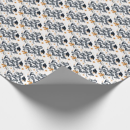 Dream Big Afstudeerder Cadeaupapier (Hoek)