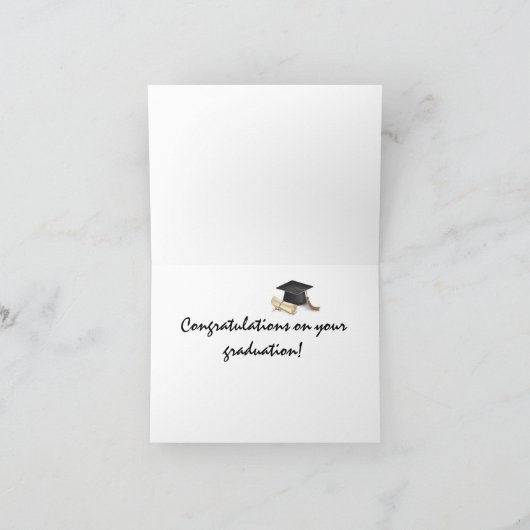 Dream Big Afstuderen Kaart (Binnen)