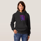 Dream Big Aim High Astronaut Motivational Quotes S Hoodie (Voorkant volledig)