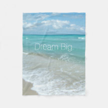 Dream Big Aqua Beach Ocean Scene Landschap