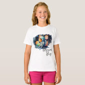 Dream Big Astronaut T-shirt (Voorkant volledig)