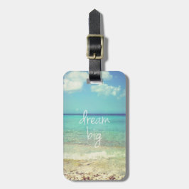 Dream big bagagelabel