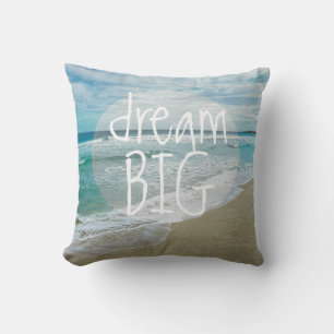 Dream Big Beach Gooi Kussen Home Decor