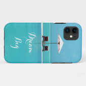 Dream Big Beauful Blue Sky en Beach Pattern Case-Mate iPhone Case (Achterkant (horizontaal))