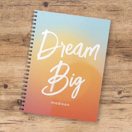 Dream Big Beauful Summer Sky Notitieboek