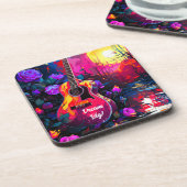 Dream Big Bier Onderzetter (Linkerzijde)