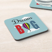 Dream big bier onderzetter (Linkerzijde)