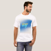 Dream Big Blue T-shirt (Voorkant volledig)