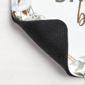 Dream Big Boho Chic Pampas Grass Insping Quote Muismat (Hoek)