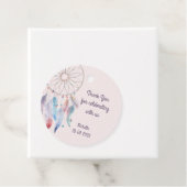 Dream Big Boho Dreamweaver Birthday bedankt Bedankjes Labels (In situ)