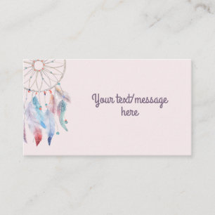 Dream Big Boho Dreamweaver Birthday Informatiekaartje