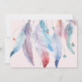 Dream Big Boho Dreamweaver Birthday Kaart (Achterkant)