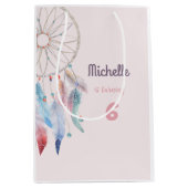 Dream Big Boho Dreamweaver Birthday Medium Cadeauzakje (Voorkant)