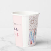 Dream Big Boho Dreamweaver Birthday Papieren Bekers (Rechts)