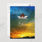 Dream Big Briefkaart (Voorkant / Achterkant)
