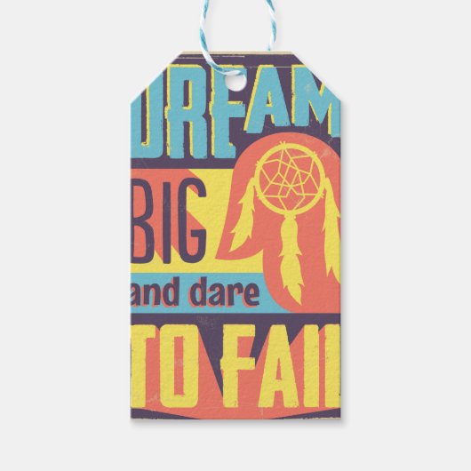Dream Big Cadeaulabel (Voorkant)