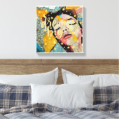 Dream Big Canvas Afdruk (Insitu (Slaapkamer))