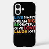 Dream Big Case-Mate iPhone Case (Achterkant)