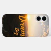 Dream Big Case-Mate iPhone Case (Achterkant (horizontaal))