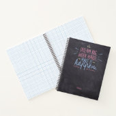 Dream Big Chalkboard Notitieboek (Binnen)