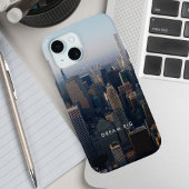 Dream Big City Motivatie Case-Mate iPhone Case
