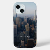 Dream Big City Motivatie Case-Mate iPhone Case (Achterkant)