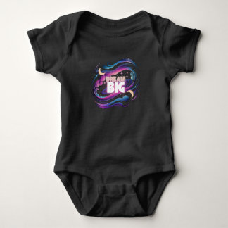 Dream Big - Cosmic Galaxy Baby Bodysuit
