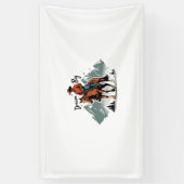 Dream Big - Cowboy Riding Horse Spandoek (Verticaal)