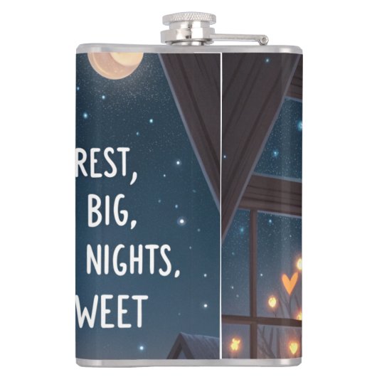 Dream Big Cozy Heupfles (Achterkant)