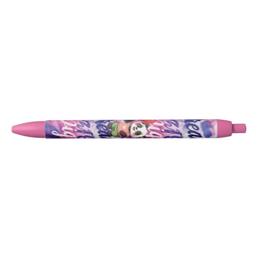 "DREAM BIG" Cute Panda Inspirational Pen (Voorkant)