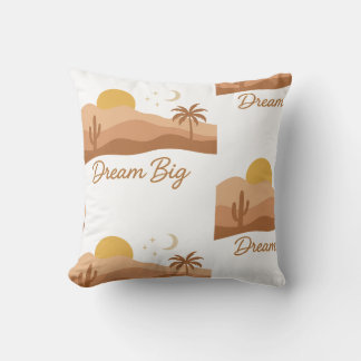 Dream Big Desert Sunset Pillow Kussen