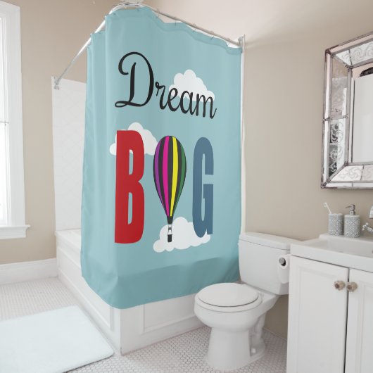 Dream big douchegordijn (In situ)