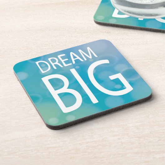 Dream Big Drankjes Onderzetter (Linkerzijde)