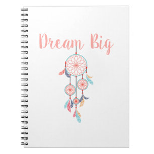 Dream-Big-Dreamcatcher-peach Notitieboek