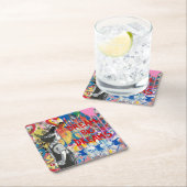 Dream Big Dreams Graffiti Wall Kartonnen Onderzetters (Insitu)