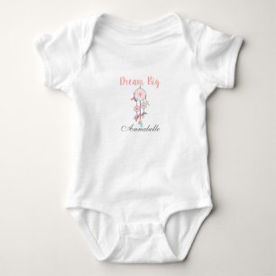 Dream Big Dreamweaver Dream Catcher in Peach Romper