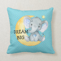 Dream Big Elephant Cute Baby Nursery Gift