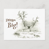 Dream Big Elk Postcrossing Briefkaart (Voorkant)