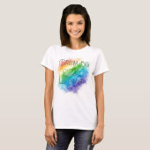 Dream Big en Savour Love T-Shirt (Voorkant volledig)
