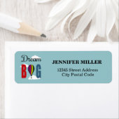 Dream big etiket (Insitu)