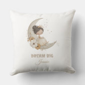 Dream Big Fairy Moon Child - Persoonlijke naam Kussen (Achterkant)