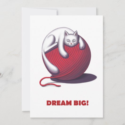Dream Big Feestdagenkaart (Voorkant)