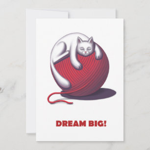 Dream Big Feestdagenkaart