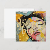 Dream Big Feestdagenkaart (Voorkant / Achterkant)