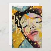 Dream Big Feestdagenkaart (Voorkant / Achterkant)