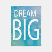 Dream Big Fleece Deken (Voorkant)