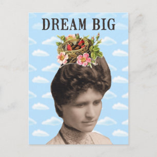 Dream Big Fotocollage Briefkaart