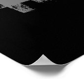 Dream Big gelooft dat het Inspirerend is Poster (Hoek)