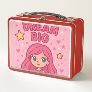 Dream Big Girls Lunch Bag