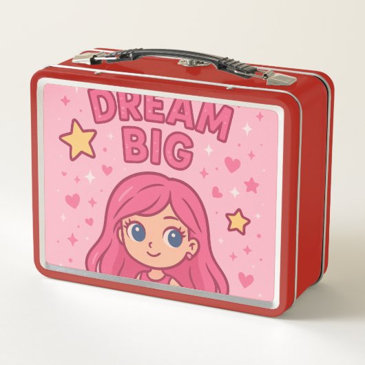 Dream Big Girls Lunch Bag (Achterkant)